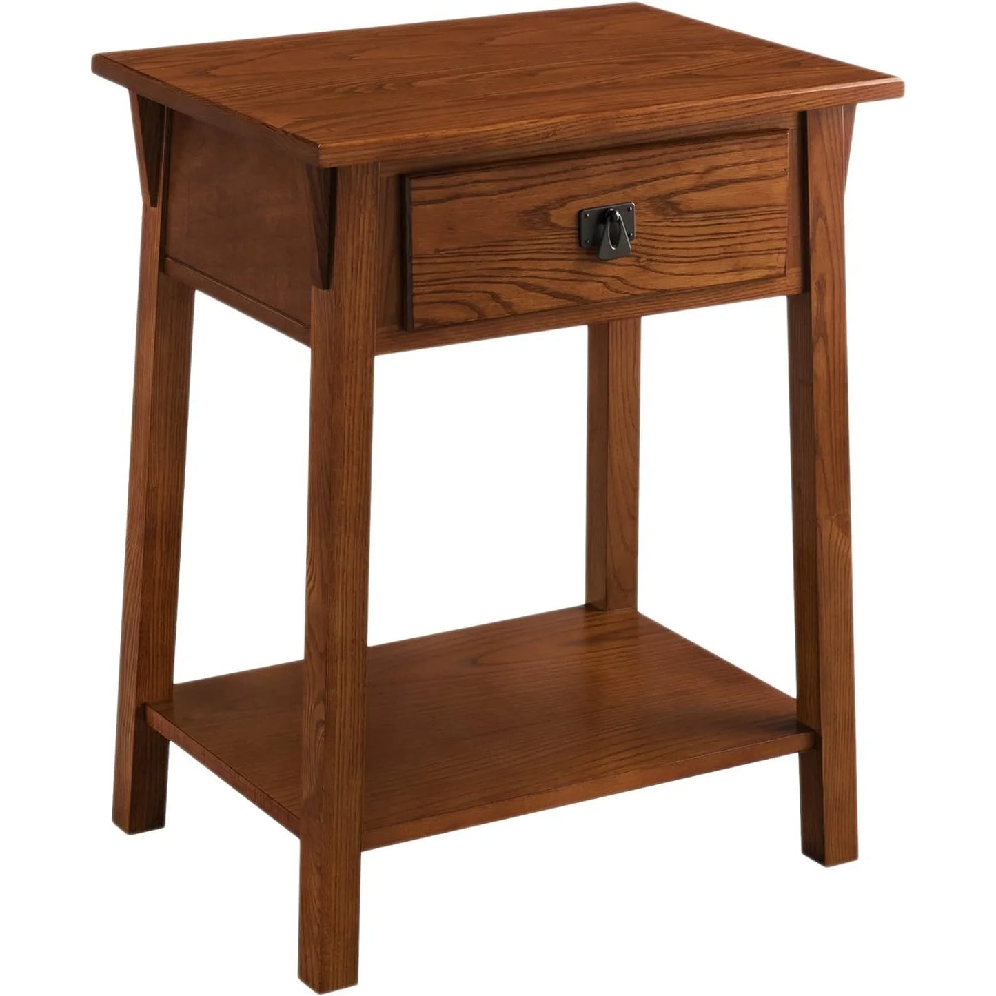 Solid Wood Mission End Table