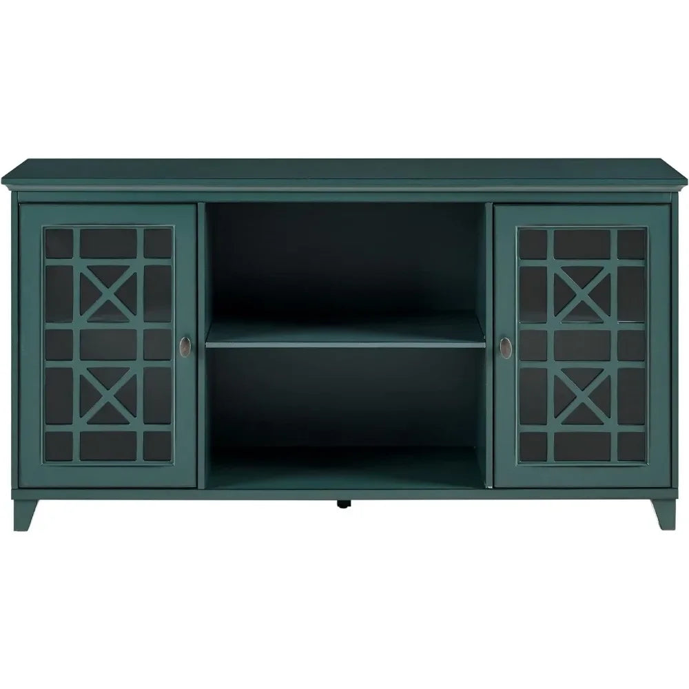 60" 2 Door Sideboard Antique Dark Teal