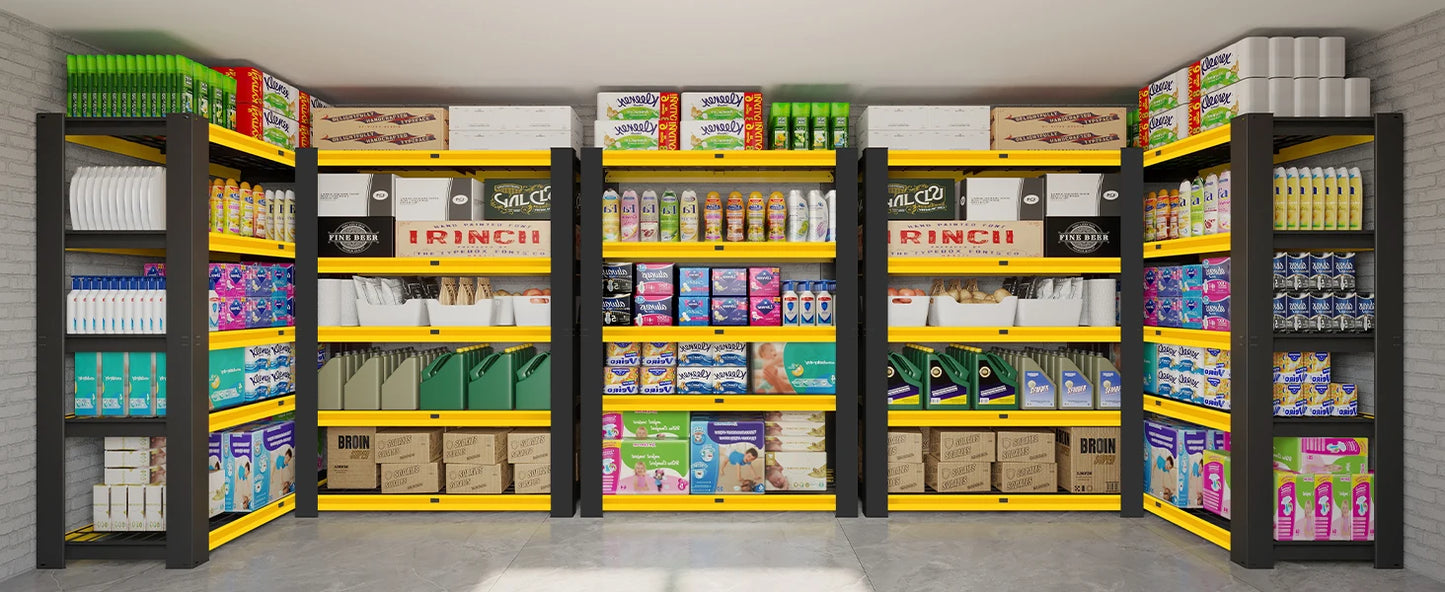 72"-H Heavy Duty Storage Shelves