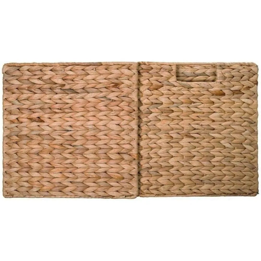 8 Pack Hyacinth Wicker Baskets
