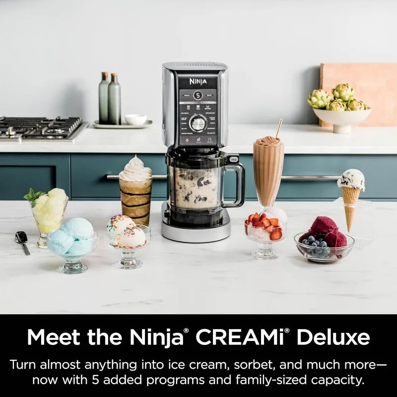 Ninja CREAMi Deluxe Ice Cream Maker
