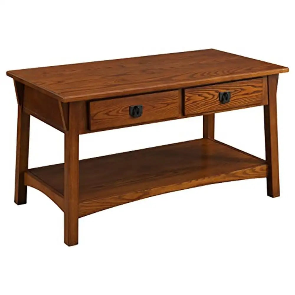 Solid Wood Mission Coffee Table