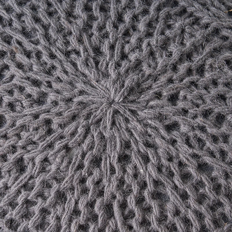 Handwoven Pouf Ottoman