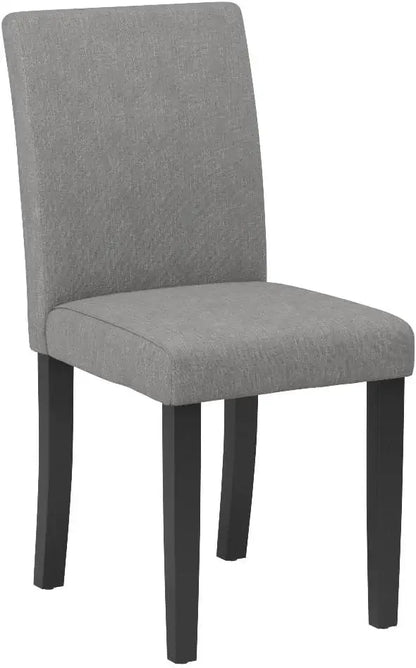 Set of 4 Gray Dining Chairs