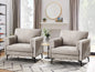 Linen Oversized Accent Chairs