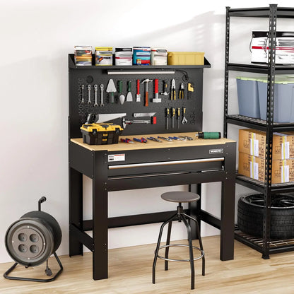 45" Garage Workbench with Storage