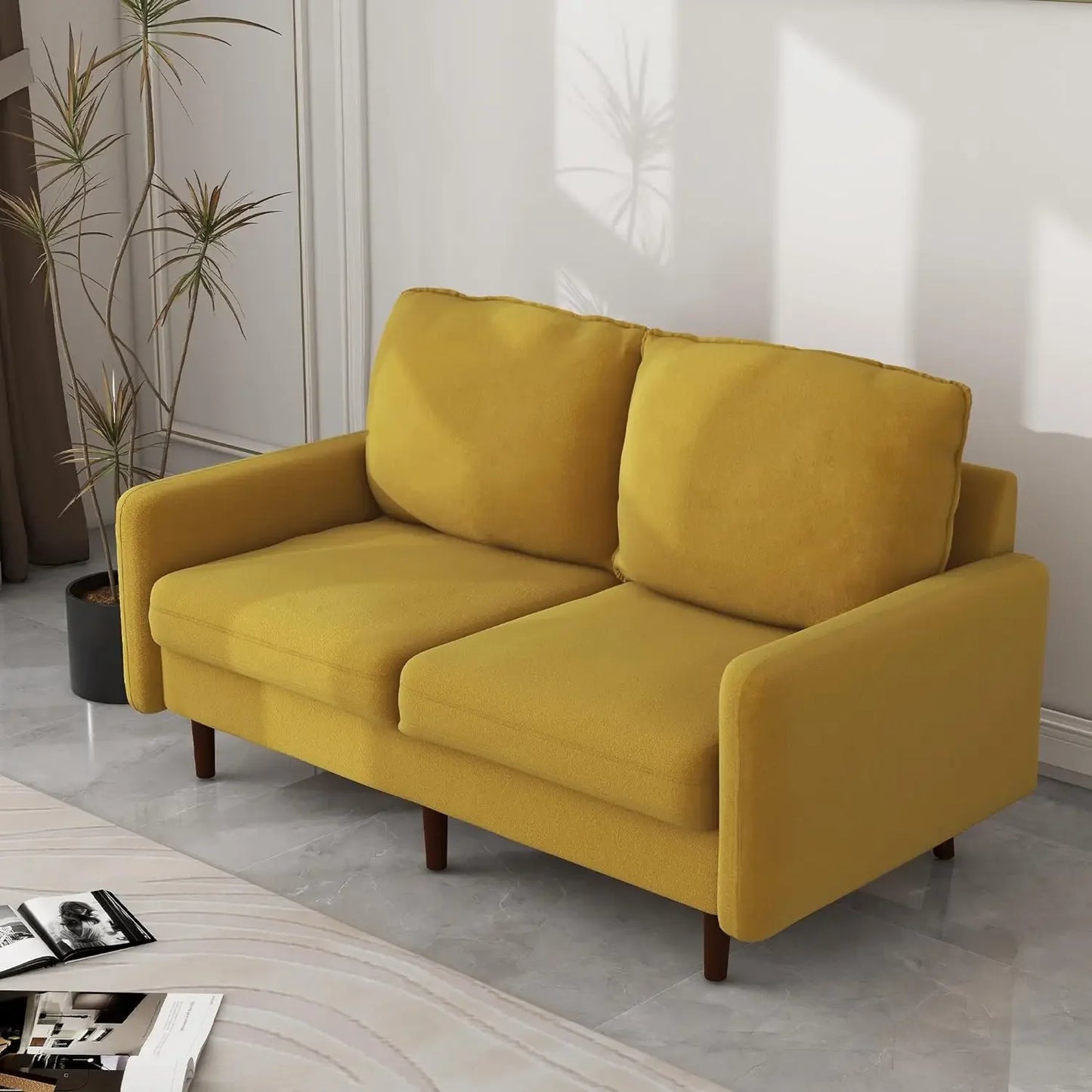 Sofa with 2 Seats W/Armrest