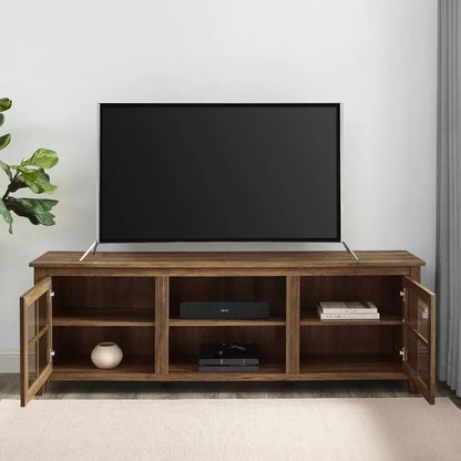 70"-2 Glass Door TV Stand