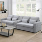 Sectional Sofa w/Console