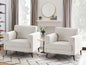 Linen Oversized Accent Chairs