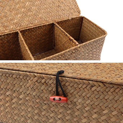 Hand Woven Seagrass Storage Basket