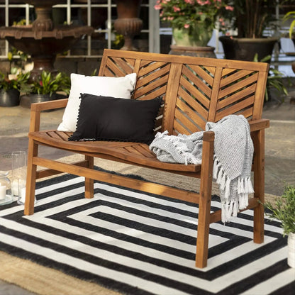 4 Piece Wooden Patio Set