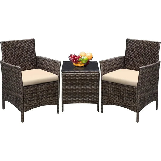 3 Pieces Patio Set