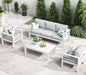 4 or 5 Pc-Patio Sectional Furniture With Fire Pit Table or Coffee Table