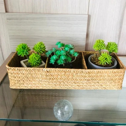 Hand Woven Seagrass Storage Basket
