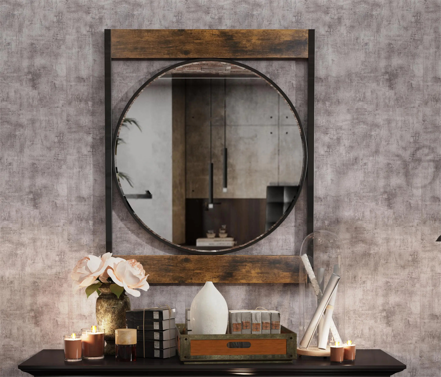 24.8x29.9" Wall Mirror