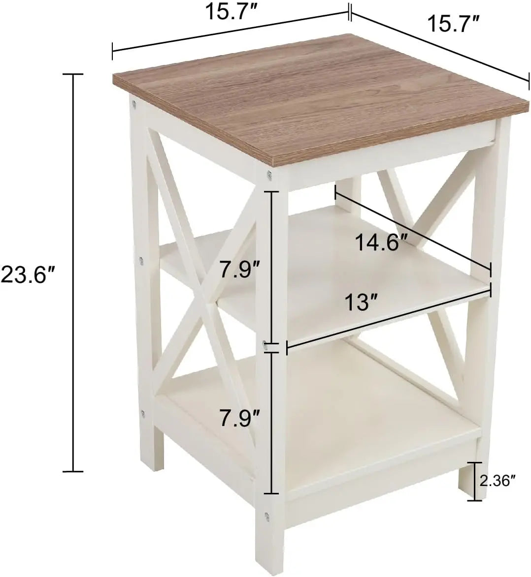 Farmhouse Matching Side Tables, Sofa Table, Coffee Table