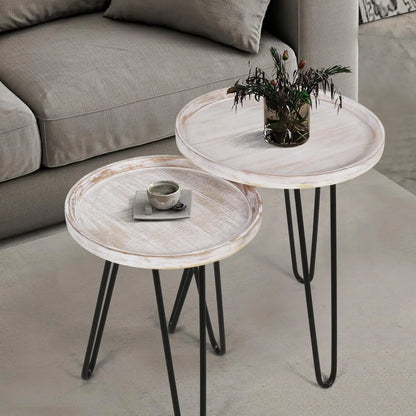 Boho Farmhouse Coffee Table Sets