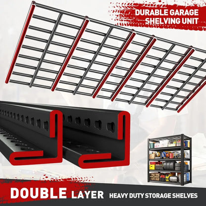 72" Heavy Duty Garage Shelving