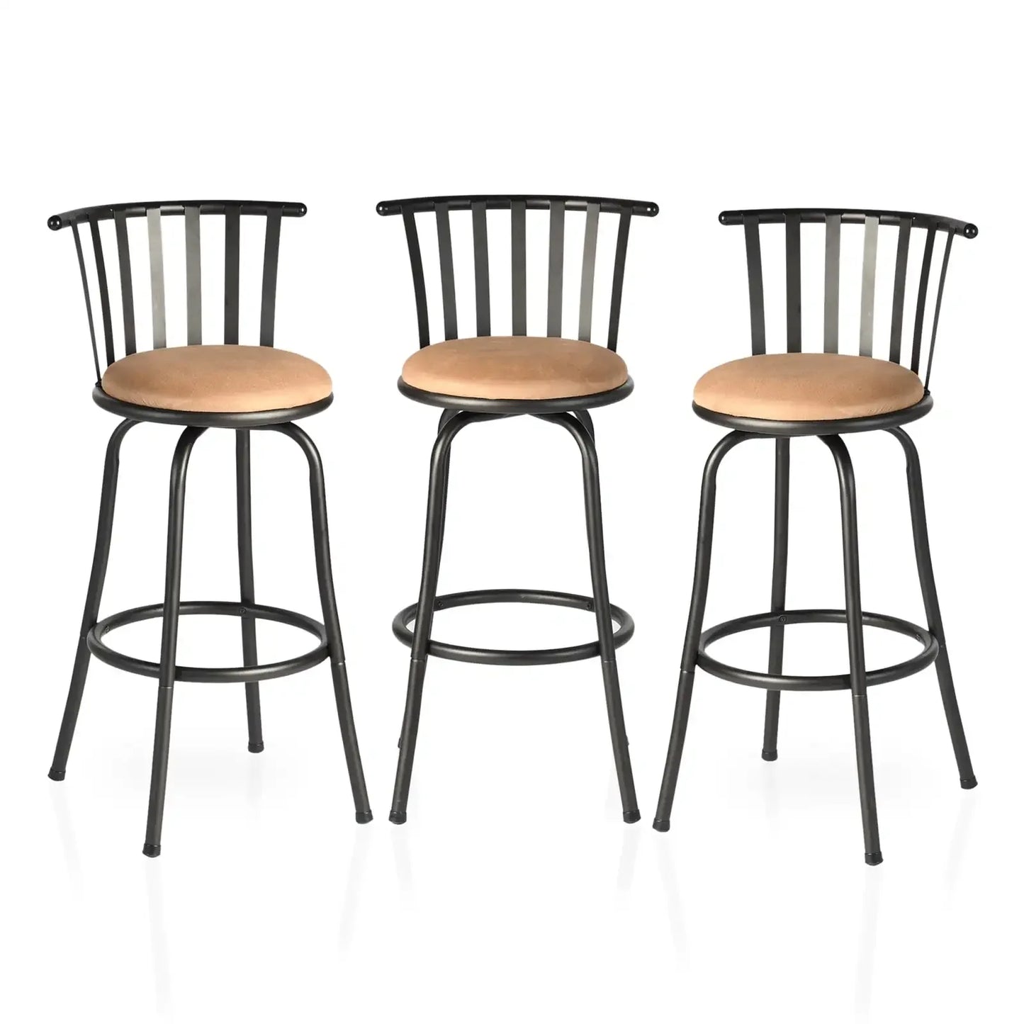 Set of 3-29" Swivel Counter Stools