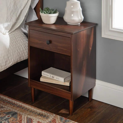 Set of 2- Solid Wood Nightstand Sets