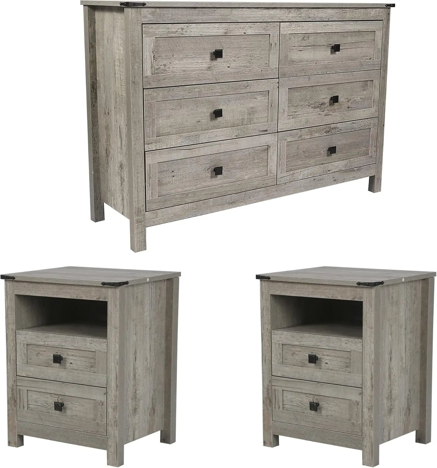 3-Piece Farmhouse Bedroom Set