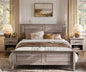 Full/Queen-3 Piece Farmhouse Grey Bedroom Sets