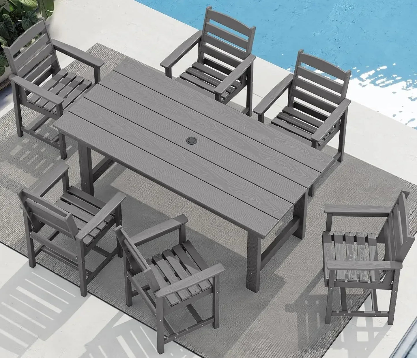 7-Piece Outdoor Dining Table Set