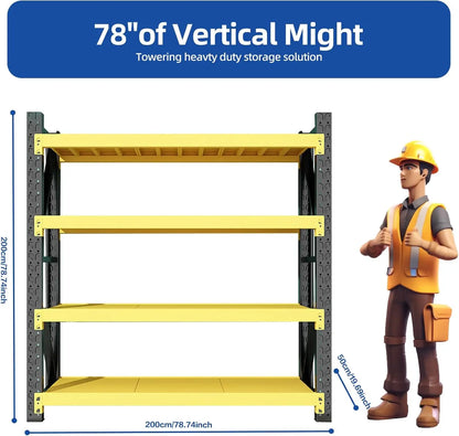 79"W Heavy Duty Garage Shelving