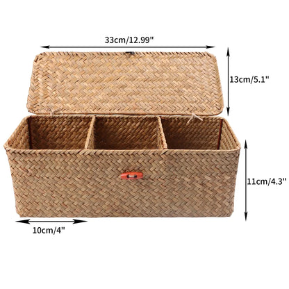 Hand Woven Seagrass Storage Basket