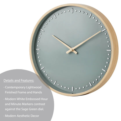 11.5" Round Indoor Wall Clock