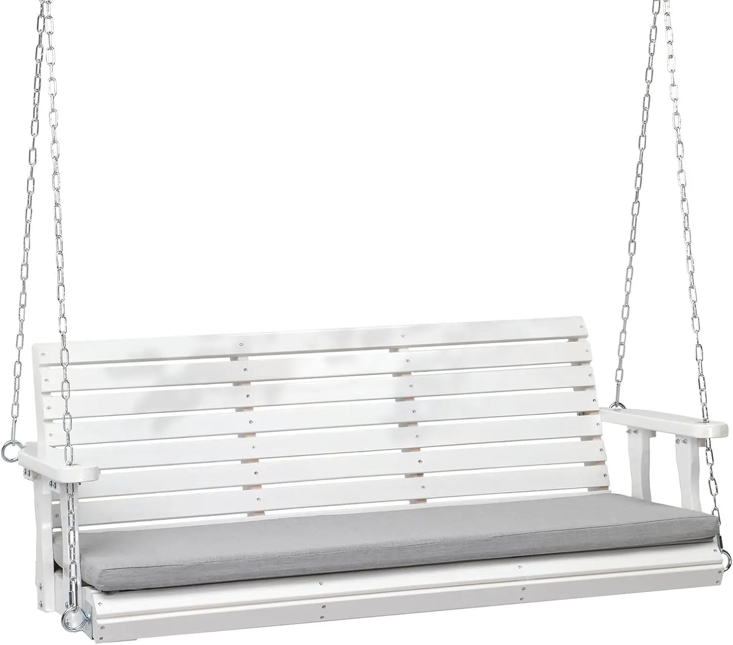 Heavy Duty 880 LBS Farmhouse Wooden Porch Swings