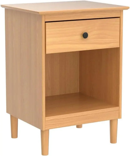 Set of 2- Solid Wood Nightstand Sets