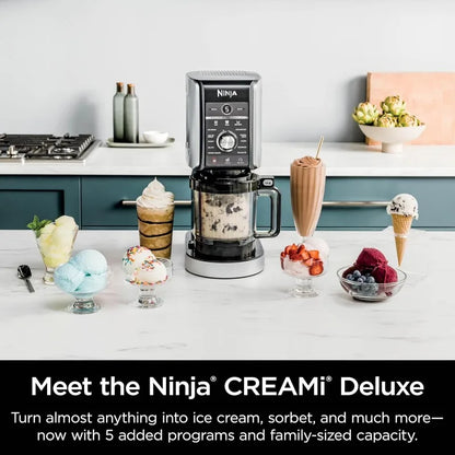 Ninja CREAMi Deluxe Ice Cream Maker