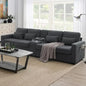 Sectional Sofa w/Console