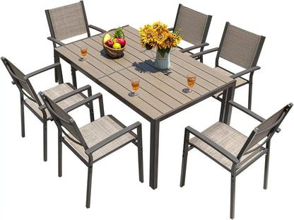 7 Piece Patio Dining Set