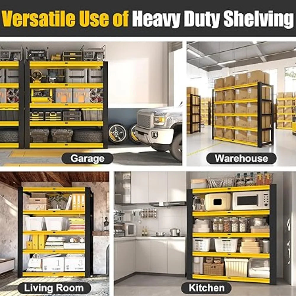 72"-H Heavy Duty Storage Shelves