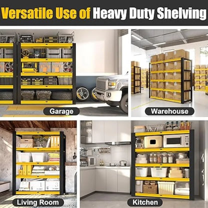 72"-H Heavy Duty Storage Shelves