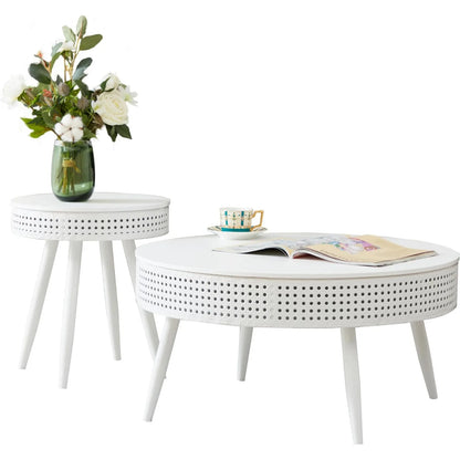 Boho Farmhouse Coffee Table Sets