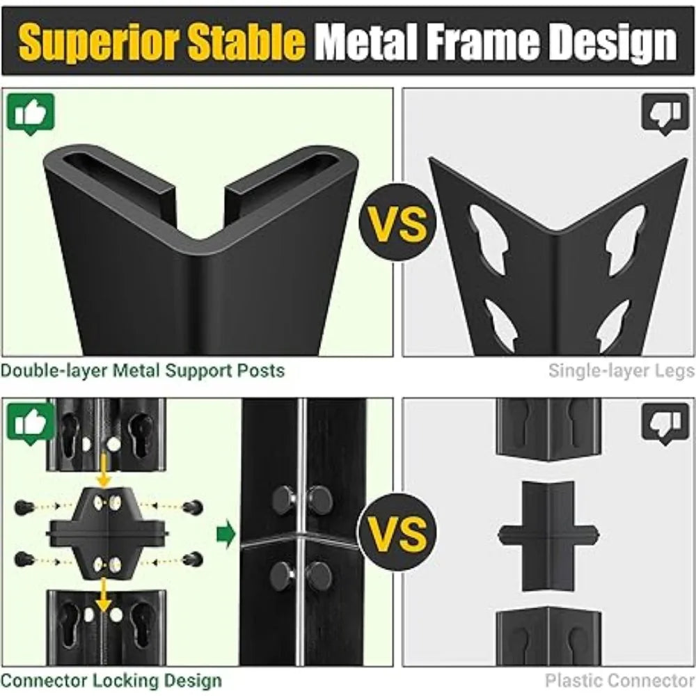 72"-H Heavy Duty Storage Shelves