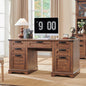 60" Farmhouse Executive Desk with Drawers