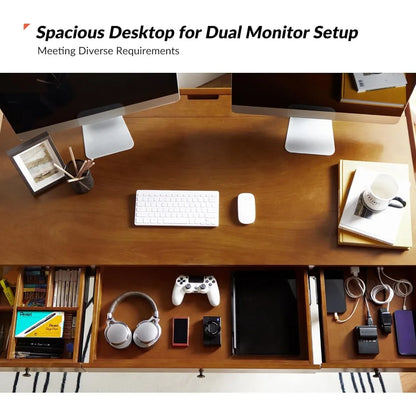 3-Drawer Office Computer Desk